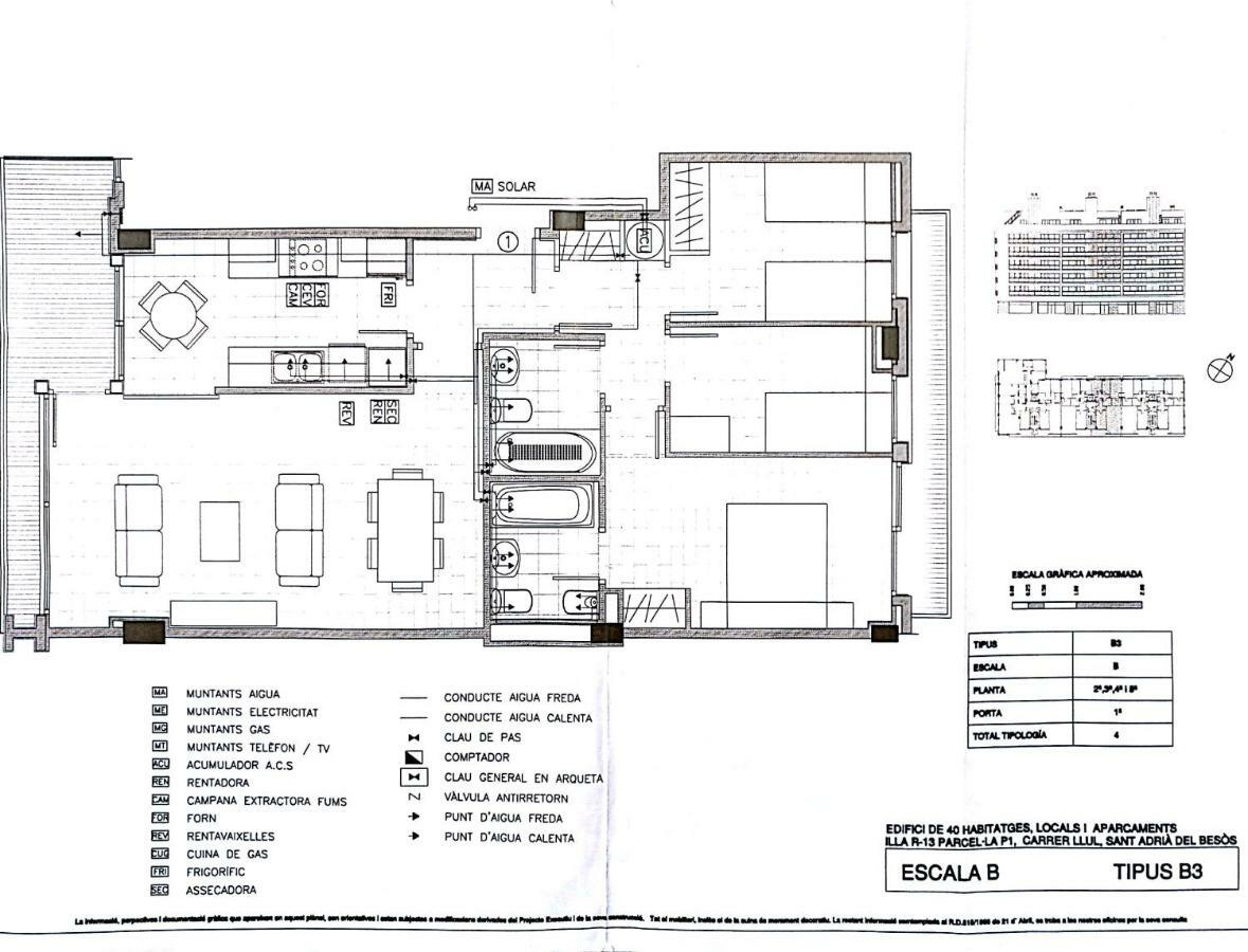Jie Apartment Сан-Адріа-де-Бесос Екстер'єр фото